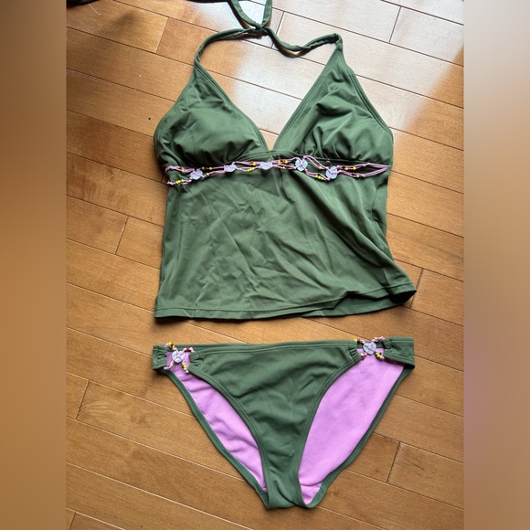 Joe Boxer Tankini Swim Set - Picture 1 of 4
